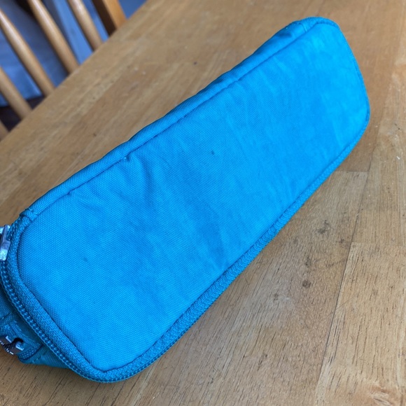Kipling Gitroy Pencil Case Bright Aqua Combo - Picture 5 of 12